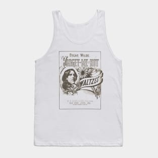 Oscar Wilde - Forget Me Not Tank Top